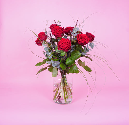 Valentinstag Rosenstrauß Crazy in Love